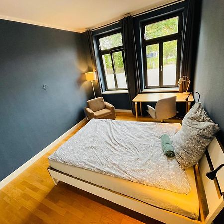 Charmante Wohnung Im Gruenen Leipzig Exterior foto